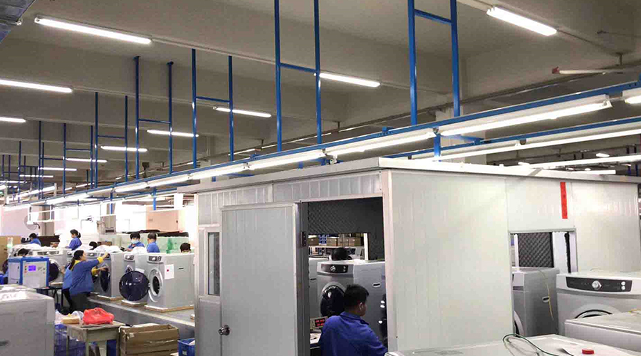 金環(huán)電器如何保證客戶(hù)收到的滾筒干衣機運行時(shí)無(wú)異響？