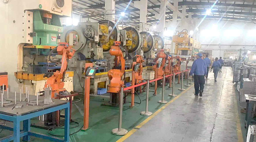 揭秘金環(huán)電器滾筒干衣機沖壓自動(dòng)化生產(chǎn)是如何進(jìn)行的？