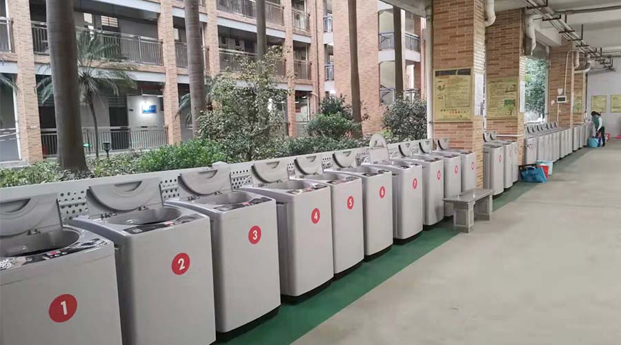 好用又耐用！江門(mén)一中滿(mǎn)意金環(huán)電器生產(chǎn)的共享洗衣機