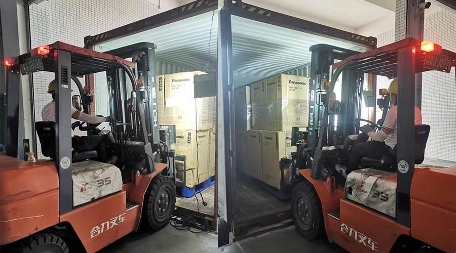 趕進(jìn)度加油干！ 迅速完成松下客戶(hù)的衣物烘干機出貨